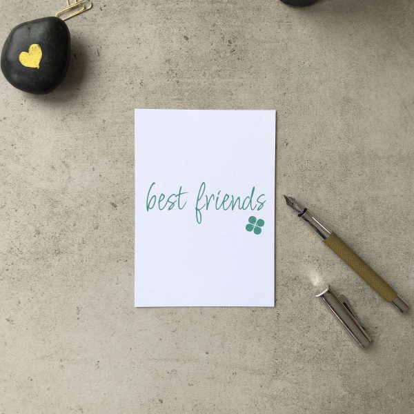 Postkarte best friends